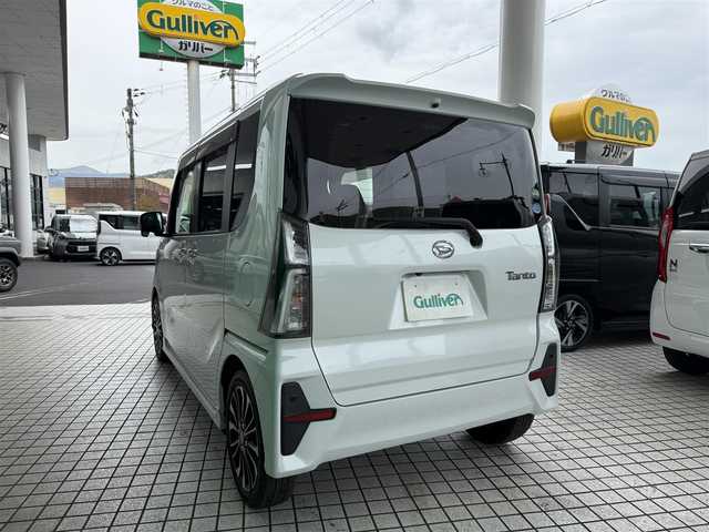 ダイハツ タント カスタム RS 京都府 2019(令1)年 7.5万km シャイニングホワイトパール スマートアシスト/・衝突回避支援ブレーキ機能/・衝突警報機能/・車線逸脱警報機能/・ブレーキ制御付誤発進抑制機能/・アダブティブドライビングビーム/純正9インチメモリーナビ、地デジ、Bluetooth/パノラマモニター/ビルトインETC/USB端子/純正ドライブレコーダー（ナビ連動）/ステアリングスイッチ/両側パワースライドドア /LEDヘッドランプ/純正15インチアルミホイール/レーダークルーズコントロール