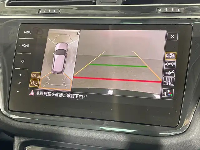 フォルクスワーゲン ティグアン TDI 4モーション ハイライン 福岡県 2018(平30)年 1.3万km 紺 メーカー純正メモリナビ/全方位カメラ/ワンセグ/レーダークルーズコントロール/自動パーキング/電動吏アゲート/ヘッドアップディスプレイ/コーナーセンサー/CD/DVD/AM/FM/USB/Bluetooth/スマートキー/シートヒーター(D/N)/前ドラレコ/ブラインドスポットモニター/ETC2.0/横滑り防止装置/純正アルミホイール/純正フロアマット/レーンキープアシスト/パドルシフト
