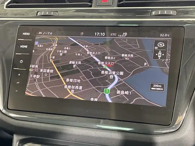 フォルクスワーゲン ティグアン TDI 4モーション ハイライン 福岡県 2018(平30)年 1.3万km 紺 メーカー純正メモリナビ/全方位カメラ/ワンセグ/レーダークルーズコントロール/自動パーキング/電動吏アゲート/ヘッドアップディスプレイ/コーナーセンサー/CD/DVD/AM/FM/USB/Bluetooth/スマートキー/シートヒーター(D/N)/前ドラレコ/ブラインドスポットモニター/ETC2.0/横滑り防止装置/純正アルミホイール/純正フロアマット/レーンキープアシスト/パドルシフト