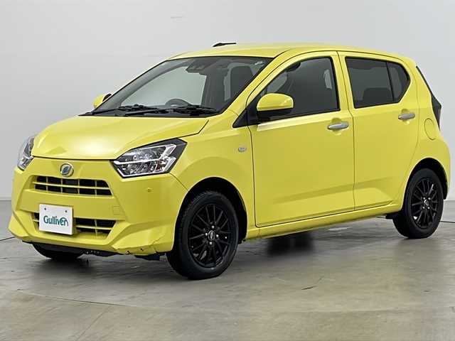 ダイハツ ミラ イース X SAⅢ 道央・札幌 2017(平29)年 6.4万km レモンスカッシュクリスタルM ・4WD/・純正ナビ&CD&DVD&SD&BT&TV/・バックカメラ/・衝突軽減ブレーキ/・純正ドライブレコーダー/・ETC/・コーナーセンサー/・LEDヘッドライト/・オートマチックハイビーム/・リモコンキー