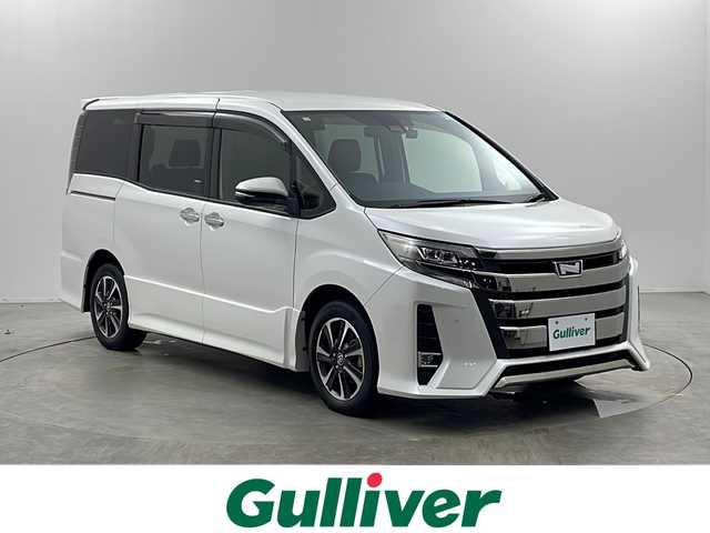トヨタ ノア Si ダブルバイビーⅡ 栃木県 2020(令2)年 3.1万km ホワイトパールクリスタルシャイン 純正９型ナビ/(CD/DVD/Bluetooth/AM/FM)/フルセグ/バックカメラ/ビルトインETC/トヨタセーフティセンス/・プリクラッシュセーフティー/・レーンデパーチャーアラート/・オートマチックハイビーム/クルーズコントロール/12.1型フリップダウンモニター/両側パワースライドドア/前後ドライブレコーダー/ハーフレザーシート/純正１６インチAW/純正フロアマット/純正ドアバイザー/オートライト/LEDヘッドライト/フォグランプ/プッシュスタート/スマートキー/　