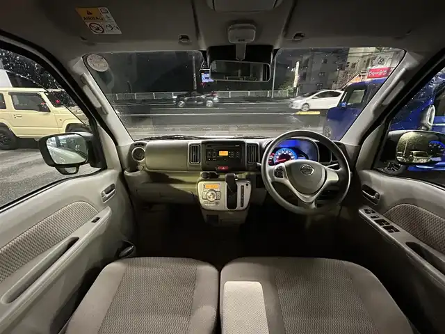 日産 ＮＶ１００クリッパー リオ G 静岡県 2021(令3)年 0.4万km スノーパールホワイト ユーザー買取車両/純正オーディオ（AM/FM/CD）/純正14インチAW/純正HIDヘッドライト/ドライブレコーダー/オートライト/オートステップ/ベンチシート/シートヒーター（運転席）/両側パワースライドドア/横滑り防止装置/衝突被害軽減システム/レーンアシスト/ウィンカーミラー/保証書/取扱説明書