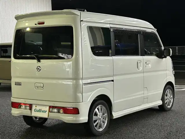 日産 ＮＶ１００クリッパー リオ G 静岡県 2021(令3)年 0.4万km スノーパールホワイト ユーザー買取車両/純正オーディオ（AM/FM/CD）/純正14インチAW/純正HIDヘッドライト/ドライブレコーダー/オートライト/オートステップ/ベンチシート/シートヒーター（運転席）/両側パワースライドドア/横滑り防止装置/衝突被害軽減システム/レーンアシスト/ウィンカーミラー/保証書/取扱説明書