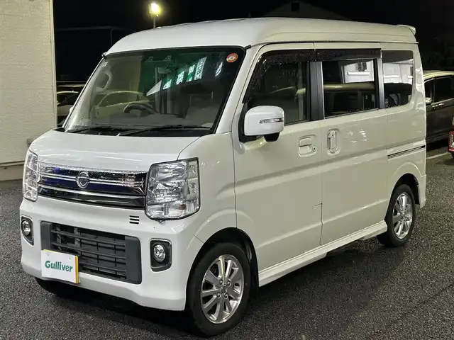 日産 ＮＶ１００クリッパー リオ G 静岡県 2021(令3)年 0.4万km スノーパールホワイト ユーザー買取車両/純正オーディオ（AM/FM/CD）/純正14インチAW/純正HIDヘッドライト/ドライブレコーダー/オートライト/オートステップ/ベンチシート/シートヒーター（運転席）/両側パワースライドドア/横滑り防止装置/衝突被害軽減システム/レーンアシスト/ウィンカーミラー/保証書/取扱説明書