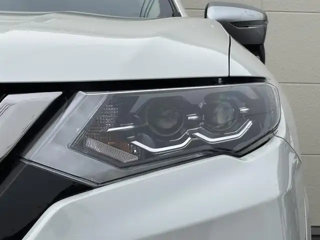 日産 エクストレイル オーテック 茨城県 2019(令1)年 8.1万km ブリリアントホワイトパール 純正9インチナビ(MM518D-L)/　(FM/AM/Bluetooth/TV/CD/DVD)/バックカメラ/インテリジェントエマージェンシーブレーキ/レザーシート/シートヒーター(全席)/パワーバックドア/ヒーター付きドアミラー/ETC/コーナーセンサー/オートライト/ドライブレコーダー(前方)/LEDヘッドライト/純正アルミホイール