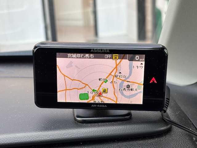 スズキ ワゴンＲ スティングレー HYBRID T 宮城県 2017(平29)年 6.6万km ムーンライトバイオレットPM 登録時走行距離65689km/SDナビ/AM・FM・TV・Bluetooth・CD・DVD/アラウンドビューモニター/ヘッドアップディスプレイ/HUD/車線はみだし警告/アイドリングストップ/ステアリングリモコン/ステアリングカバー/クルーズコントロール/AAC/レーダー探知機/ETC/ドライブレコーダー/スマートキー/スペアキー有/社外フロアマット