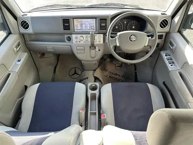 スズキ エブリィ ワゴン PZターボ スペシャル 和歌山県 2006(平18)年 11.3万km パールホワイト 社外ナビ/AM・FM/両側パワースライドドア/左側電動サイドステップ/パワーウィンドウ/純正フロアマット/純正アルミホイール/ドアバイザー/フォグランプ