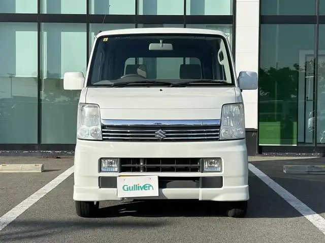スズキ エブリィ ワゴン PZターボ スペシャル 和歌山県 2006(平18)年 11.3万km パールホワイト 社外ナビ/AM・FM/両側パワースライドドア/左側電動サイドステップ/パワーウィンドウ/純正フロアマット/純正アルミホイール/ドアバイザー/フォグランプ