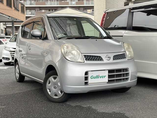 日産 モコ S 大阪府 2006(平18)年 9.5万km シルキーシルバーメタリック 社外ナビ/MDV-L502/TV/USB/AM/FM/DISK/メモリナビ/フルセグテレビ/ETC/ドアバイザー