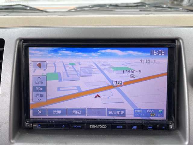 日産 モコ S 大阪府 2006(平18)年 9.5万km シルキーシルバーメタリック 社外ナビ/MDV-L502/TV/USB/AM/FM/DISK/メモリナビ/フルセグテレビ/ETC/ドアバイザー
