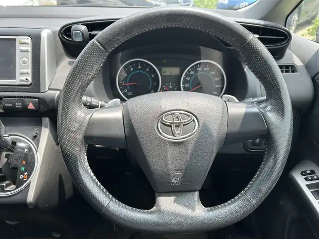 トヨタ ウィッシュ 1．8S 茨城県 2010(平22)年 19.2万km シルバーM プッシュスタート/スマートキー/パドルシフト/ETC/オートライト/カーテンエアバック