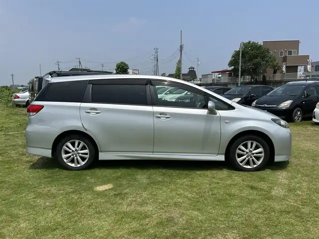 トヨタ ウィッシュ 1．8S 茨城県 2010(平22)年 19.2万km シルバーM プッシュスタート/スマートキー/パドルシフト/ETC/オートライト/カーテンエアバック