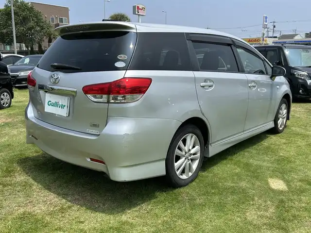 トヨタ ウィッシュ 1．8S 茨城県 2010(平22)年 19.2万km シルバーM プッシュスタート/スマートキー/パドルシフト/ETC/オートライト/カーテンエアバック