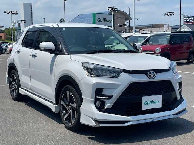 トヨタ ライズ Z 長崎県 2022(令4)年 1.7万km シャイニングホワイトパール ワンオーナー/純正メモリーナビ/CD/DVD/BT/USB/フルセグTV/全方位カメラ/モデリスタフルエアロ/トヨタセーフティセンス/レーダークルーズコントロール/レーンキープアシスト/ステアリングスイッチ/前席シートヒーター/スマートペダル/ドライブレコーダー前後/LEDヘッドライト/ビルトインETC/スマートキー×2