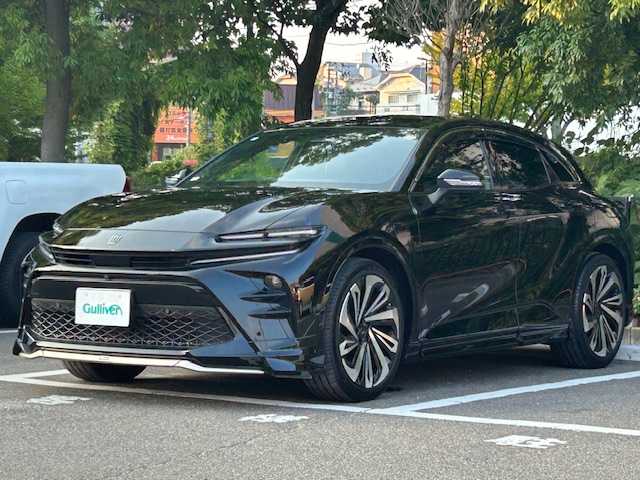 トヨタ クラウン スポーツ Z 宮城県 2024(令6)年 1.5万km ブラック サンルーフ/モデリスタフルエアロ/モデリスタアルミホイール/４WD/トヨタセーフティセンス/・クリアランスソナー/・プリクラッシュセーフティシステム/・レーントレーシングアシスト/・レーンデバーチャーアラート/・レーダークルーズコントロール/・アダプティブハイビームシステム/・ロードサインアシスト/・プロアクティブドライビングアシスト/・リヤクロストラフィックアラート/・リアカメラディテクション/・パーキングサポートブレーキ/・安心降車アシスト/・周辺車両接近時サポート/純正メモリーナビ/バックカメラ/全方位カメラ/Bluetooth/フルセグTV/ナビキャンセラー/デジタルインナーミラー/ステアリングヒーター/シートヒーター/エアシート/パワーシート/シートメモリー/純正ドライブレコーダー/LEDヘッドライト/純正フロアマット