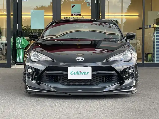 トヨタ ８６ GT リミテッド 栃木県 2017(平29)年 7.1万km クリスタルブラックシリカ モデリスタエアロ/WORK19インチAW/車高調/社外メモリナビ/フルセグTV/DVD/Bluetooth/バックカメラ/ETC/ドライブレコーダー/ハーフレザーシート/シートヒーター/クルーズコントロール/パドルシフト/スマートキー/プッシュスタート/純正フロアマット/保証書/取説