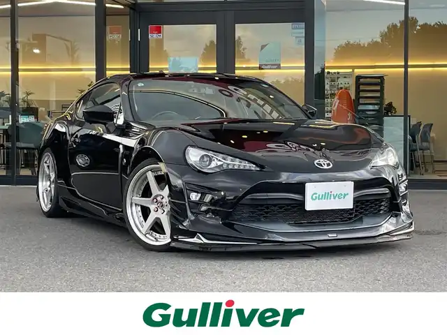 トヨタ ８６ GT リミテッド 栃木県 2017(平29)年 7.1万km クリスタルブラックシリカ モデリスタエアロ/WORK19インチAW/車高調/社外メモリナビ/フルセグTV/DVD/Bluetooth/バックカメラ/ETC/ドライブレコーダー/ハーフレザーシート/シートヒーター/クルーズコントロール/パドルシフト/スマートキー/プッシュスタート/純正フロアマット/保証書/取説