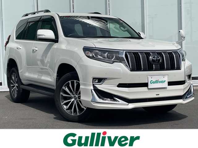 トヨタ ランドクルーザー プラド TX Lパッケージ 神奈川県 2020(令2)年 2万km ホワイトパールクリスタルシャイン 純正ナビ/ETC/サンルーフ/クルーズコントロール/スペアキー/バックカメラ/ドライブレコーダー/モデリスタエアロ/コーナーセンサー/センターデフロック/ワンオーナー/レーンキープアシスト/デジタルインナーミラー/純正アルミ/オートハイビーム/ドアバイザー