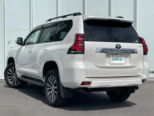 トヨタ ランドクルーザー プラド TX Lパッケージ 神奈川県 2020(令2)年 2万km ホワイトパールクリスタルシャイン 純正ナビ/ETC/サンルーフ/クルーズコントロール/スペアキー/バックカメラ/ドライブレコーダー/モデリスタエアロ/コーナーセンサー/センターデフロック/ワンオーナー/レーンキープアシスト/デジタルインナーミラー/純正アルミ/オートハイビーム/ドアバイザー