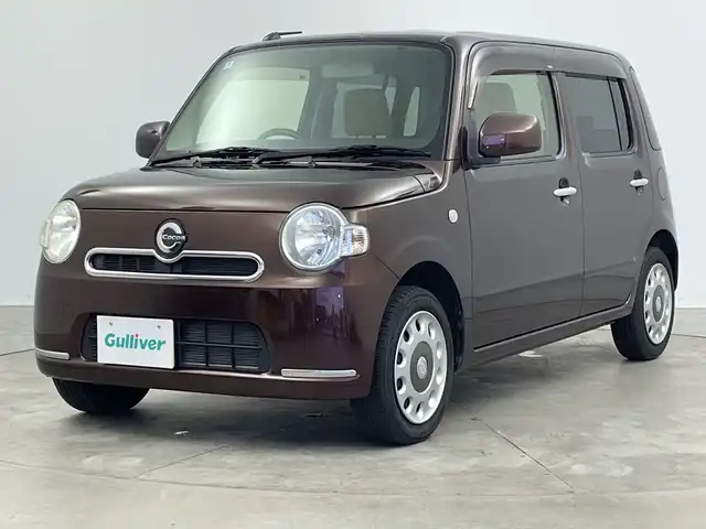 ダイハツ ミラ ココア X 新潟県 2012(平24)年 6.3万km プラムブラウンクリスタルマイカ ECLIPSEメモリナビ【AVN133M】/ワンセグTV/CD/USB/スマートキー/アイドリングストップ/フロアマット