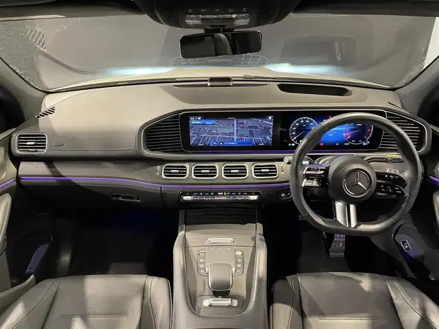 メルセデス・ベンツ Ｍ・ベンツ ＧＬＥ４５０ｄ 4MATIC スポーツ 道央・札幌 2024(令6)年 0.8万km グレー レーダーセーフティーpkg/・アクティブディスタンスアシスト・ディストロニック/・自動再発進機能/・アクティブパーキングアシスト/・アクティブステアリングアシスト/・降車時警告機能/・３６０度カメラシステム/・トラフィックサインアシスト/・アダプティブハイビームアシスト・プラス/・マルチビームLEDヘッドライト/・後席シートベルトインジゲーター/・チャイルドセーフティシートセンサー（助手席）/パノラミックスライディングルーフ/Burmesterサラウンドサウンドシステム/AMGラインエクステリア/AMGラインインテリア/本革シート/メモリー付きパワーシート（D/N）/シートヒーター（前席・２列目）/シートベンチレーター（D/N）/EASY-PACK自動開閉テールゲート/キーレスゴー/アンビエントライト/ヘッドアップディスプレイ/１２．３インチメディアディスプレイ・コックピック/プライシーガラス/本革巻きスポーツステアリング/ETC