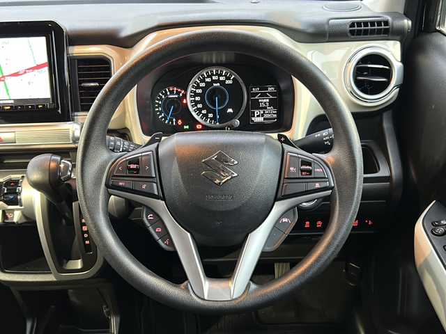 スズキ クロスビー HYBRID MV 愛知県 2020(令2)年 2.1万km 黒 純正8型ナビ【Bluetooth CD DVD SD　USB　フルセグ　品番：CN-RZ866】/全方位カメラ/ビルトインETC/ドライブレコーダー/レーダークルーズコントロール/衝突軽減ブレーキ/レーンキープアシスト/オートライト/オートマチックハイビーム/ヘッドライトレベライザー/前後コーナーセンサー/前席シートヒーター/ステアリングリモコン　/パドルシフト/純正フロアマット/禁煙車
