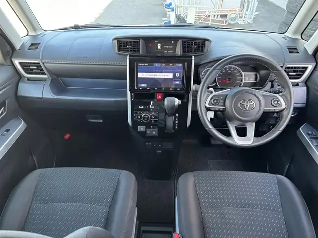 トヨタ ルーミー カスタムG－T 奈良県 2020(令2)年 1.3万km パールホワイトⅢ ＧＲエアロ/純正９インチナビ（NSZT-Y68T）/（フルセグ／ＢＴ／ＣＤ／ＤＶＤ）/レーダークルーズコントロール/パノラミックビューモニター/前後コーナーセンサー/プリクラッシュセーフティ/レーンキープアシスト/両側パワースライドドア/前席シートヒーター/後席サンシェード/ETC2.0/前方ドライブレコーダー/純正15インチAW/スペアキーX1