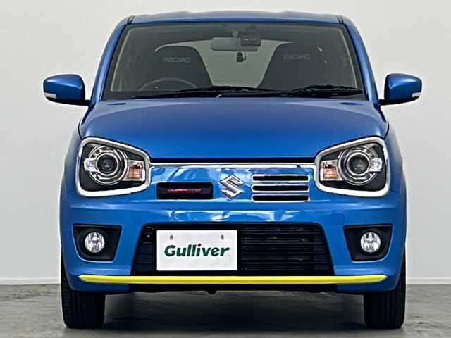 スズキ アルト ワークス 大阪府 2021(令3)年 3.8万km ブリスクブルーM 社外ディスプレイオーディオ（PVH-9300DVSZS）/CD/DVD/ブルートゥース/AUX/前席RECAROシート/ADVANRacing１５インチAW/ETC/前後ドライブレコーダー/スマートキー/スペアキー