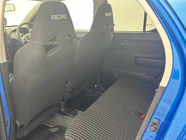 スズキ アルト ワークス 大阪府 2021(令3)年 3.8万km ブリスクブルーM 社外ディスプレイオーディオ（PVH-9300DVSZS）/CD/DVD/ブルートゥース/AUX/前席RECAROシート/ADVANRacing１５インチAW/ETC/前後ドライブレコーダー/スマートキー/スペアキー