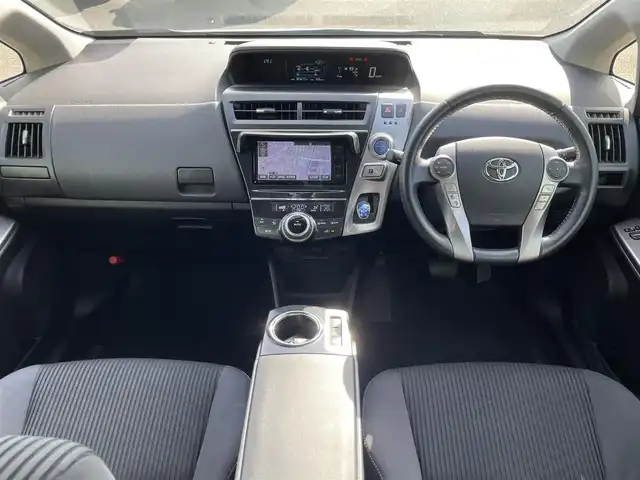 トヨタ プリウス α S ツーリングセレクション 福岡県 2015(平27)年 8.1万km ホワイトパールクリスタルシャイン 〇ワンオーナー/〇純正ナビ/〇フルセグTV/〇バックカメラ/〇ビルトインETC/〇前後ドライブレコーダー/〇SRSエアバッグ/〇LEDヘッドランプ/〇LEDフロントフォグランプ/〇オートエアコン/〇革巻きステアリングホイール/〇ステアリングスイッチ/〇シートバックポケット/シートリフター/〇純正17インチアルミホイール/〇F・モデリスタエアロ/〇F・モデリスタガーニッシュ/〇スマートエントリー/スタートシステム/〇禁煙車