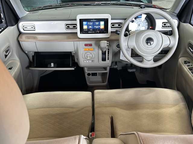 スズキ ラパン X 静岡県 2020(令2)年 5.1万km フェニックスレッドパール 社外メモリナビ/・フルセグＴＶ/・Bluetooth/・AM/・FM/主要装備/・ルーフキャリア/・衝突軽減/・レーンキープ/・コーナーセンサー後/・バックカメラ/・シートヒーターD席/・社外フロアマット/・純正アルミホイール/・キセノンヘッドライト/・オートライト/・オートハイビーム/・オートエアコン/・スマートキー/・プッシュスタート