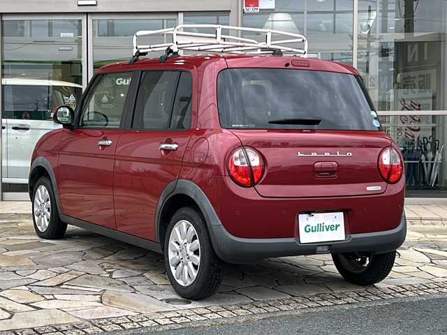 スズキ ラパン X 静岡県 2020(令2)年 5.1万km フェニックスレッドパール 社外メモリナビ/・フルセグＴＶ/・Bluetooth/・AM/・FM/主要装備/・ルーフキャリア/・衝突軽減/・レーンキープ/・コーナーセンサー後/・バックカメラ/・シートヒーターD席/・社外フロアマット/・純正アルミホイール/・キセノンヘッドライト/・オートライト/・オートハイビーム/・オートエアコン/・スマートキー/・プッシュスタート