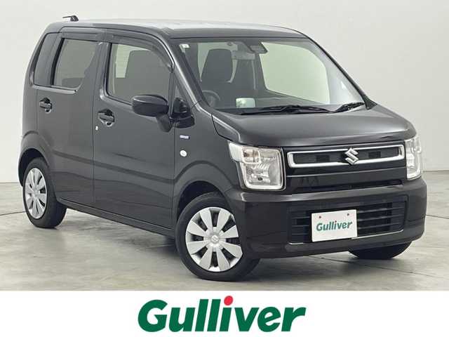 スズキ ワゴンＲ HYBRID FX 福岡県 2017(平29)年 7.1万km アーバンブラウンパールメタリック 社外ナビ／フルセグＴＶ　/バックカメラ　/ビルトインＥＴＣ　/衝突被害軽減　/レーンキープ　/アイドリングストップ　/横滑り防止装置　/プッシュスタート　/ヘッドアップディスプレイ　/シートヒーター　/純正フロアマット