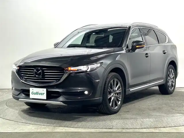 マツダ ＣＸ－８ XD エクスクルーシブモード 大阪府 2019(令1)年 4.1万km マシーングレープレミアムM サンルーフ 黒革シート 純正ナビTV 360カメラ BSM パワーシート/ヒーター/エアコン 電動リアゲート BOSEサウンド 衝突軽減 ルーフレール ステアリングヒーター レーダークルコン ETC