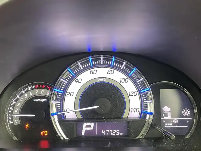 スズキ スペーシア カスタム Z 大阪府 2017(平29)年 4.8万km ブルーイッシュブラックパール3 社外ナビ/　（Bluetooth/CD/DVD）/フルセグTV/バックカメラ/片側パワースライドドア/オートライト/純正14インチアルミホイール/社外フロアマット/スマートキー/ETC