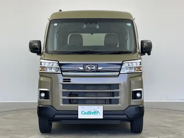 ダイハツ アトレー バン RS 新潟県 2022(令4)年 2.5万km オフビートカーキM 4WD/デジタルインナーミラー/シートカバー/衝突被害軽減システム/社外ディスプレイオーディオ/【BT】/バックカメラ/両側パワースライドドア/レーダークルーズコントロール/LEDオートヘッドライト/14インチアルミホイール/アイドリングストップ/コーナーセンサー/純正フロアマット/ドアバイザ―/スマートキー×2