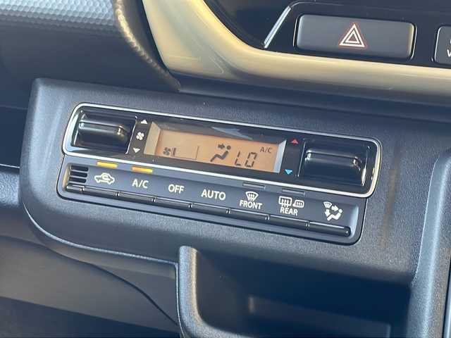 スズキ ハスラー HYBRID G 福岡県 2025(令7)年 0.1千km クールカーキPM 登録済未使用車/純正9インチナビ/（Apple CarPlay、AM、FM、CD、DVD、Bluetooth、USB、TV）/全方位カメラ/レーダークルーズコントロール/LEDヘッドライト/シートヒーター/車線逸脱警報/衝突軽減ブレーキ/横滑り防止装置/純正15インチホイール/電動格納ミラー/ステアリングスイッチ/ヘッドライトレベライザー/プッシュスタート