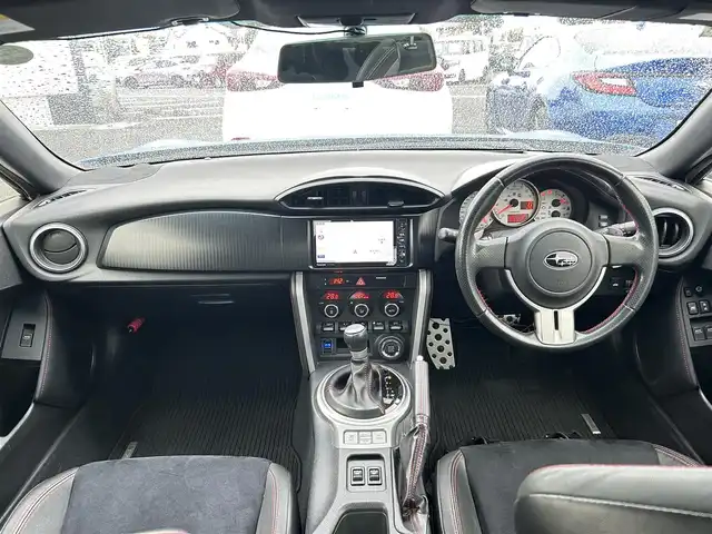 スバル ＢＲＺ S 群馬県 2013(平25)年 6.1万km WRブルーマイカ 社外ナビ(AM/FM/CD/DVD/SD/BT)/フルセグTV/シートヒーター/純正フロアマット/ETC/ハーフレザー/バックカメラ/プッシュスタート/スマートキー/オートライト/電格ミラー/sportモード/snowモード