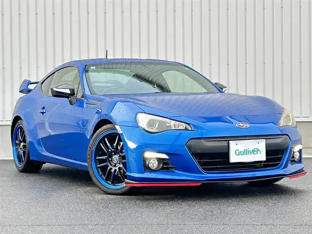 スバル ＢＲＺ S 群馬県 2013(平25)年 6.1万km WRブルーマイカ 社外ナビ(AM/FM/CD/DVD/SD/BT)/フルセグTV/シートヒーター/純正フロアマット/ETC/ハーフレザー/バックカメラ/プッシュスタート/スマートキー/オートライト/電格ミラー/sportモード/snowモード