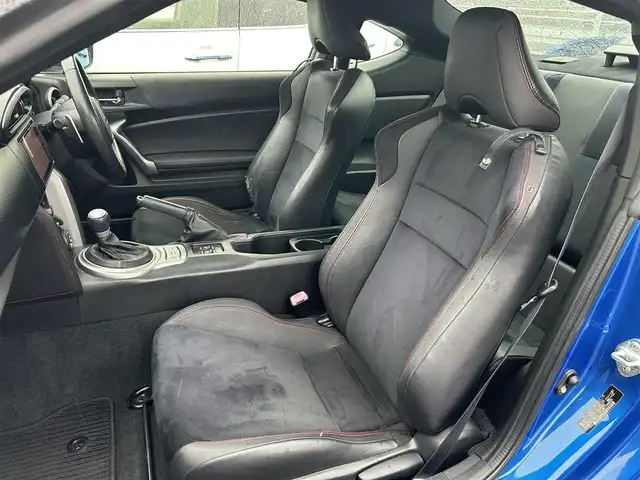 スバル ＢＲＺ S 群馬県 2013(平25)年 6.1万km WRブルーマイカ 社外ナビ(AM/FM/CD/DVD/SD/BT)/フルセグTV/シートヒーター/純正フロアマット/ETC/ハーフレザー/バックカメラ/プッシュスタート/スマートキー/オートライト/電格ミラー/sportモード/snowモード