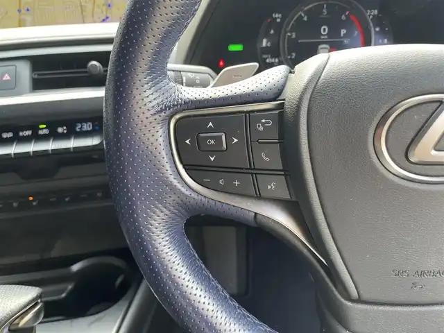 レクサス ＵＸ 250h Fスポーツ スタイルブルー 滋賀県 2021(令3)年 4.3万km ホワイトノーヴァガラスフレーク 純正ナビ/CD/DVD/Bluetooth/フルセグテレビ/パノラミックビューモニター/サンルーフ/ブラインドスポットモニター/パーキングサポートブレーキ/セーフティセンスプラス/・プリクラッシュセーフティ/・レーントレーシングアシスト/・オートマチックハイビーム/・レーダークルーズコントロール/・先行車発進告知機能/・ロードサインアシスト/フルブラックドアミラー/ヘッドアップディスプレイ/パワーシート/シートヒーター/ハンドルヒーター/クリアランスソナー/パドルシフト/前後ドライブレコーダー/プッシュスタート/スマートキー/スペアキー