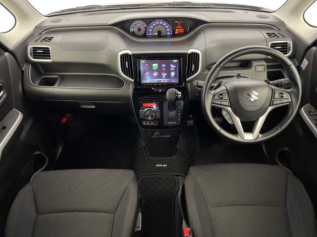 スズキ ソリオ バンディット HV MV 鹿児島県 2018(平30)年 3.6万km クラレットレッドM 純正9インチSDナビ/（AM/FM/CD/DVD/Bluetooth/フルセグ）/全方位カメラ/レーダークルーズコントロール/片側パワースライドドア/パドルシフト/シートヒーター/オートライト/LEDヘッドライト/スマートキー/リアサンシェード