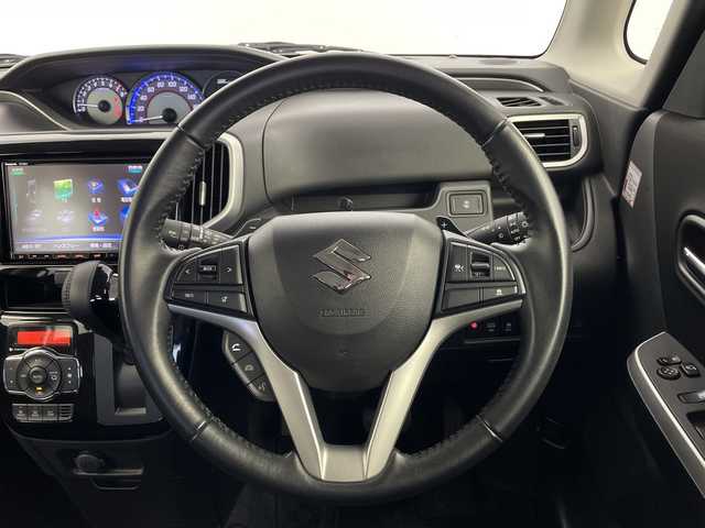 スズキ ソリオ バンディット HV MV 鹿児島県 2018(平30)年 3.6万km クラレットレッドM 純正9インチSDナビ/（AM/FM/CD/DVD/Bluetooth/フルセグ）/全方位カメラ/レーダークルーズコントロール/片側パワースライドドア/パドルシフト/シートヒーター/オートライト/LEDヘッドライト/スマートキー/リアサンシェード