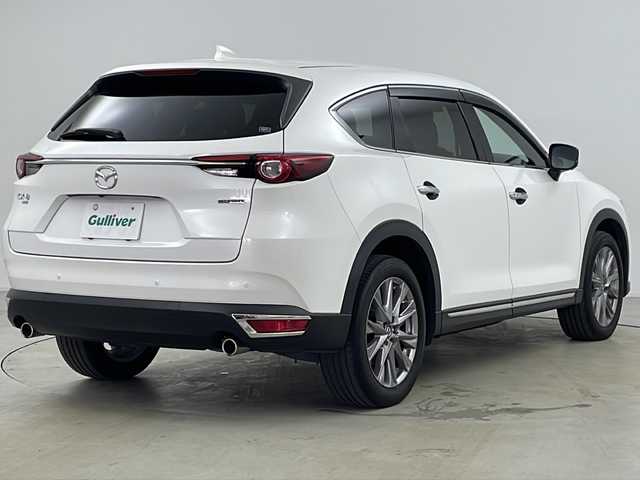 マツダ ＣＸ－８ XD プロアクティブ 道央・札幌 2021(令3)年 6.2万km スノーフレイクホワイトパールマイカ マツダコネクト10.25インチセンターディスプレイ/・AM/FM/Bluetooth/AppleCarPlay/AndroidAuto/サードシート充電用ＵＳＢ端子×2（サイド）/ワイヤレス充電（Qi）/地上デジタルＴＶチューナー（フルセグTV）/=====/360度ビューモニター/i-ACTIVSENSE/・アドバンストスマートシティブレーキ・サポート/・レーンキープアシスト/車線逸脱警報システム/・レーダークルーズコントロール/・パーキングセンサー(フロント/リア)/・ブラインドスポットモニタリング/・標識認識システム/前席パワーシート/運転席シートメモリー/シートヒーター(前席/2列目)/ロールサンシェード/ハンズフリーパワーバックドア/革巻きステアリング/ステアリングヒーター/225/65R17 AW付スタッドレスタイヤ車載