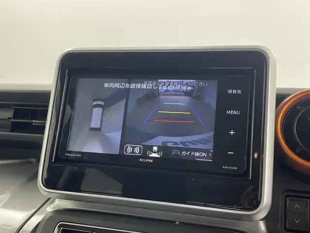 スズキ スペーシア ギア HYBRID XZ 福井県 2019(令1)年 5.9万km ブリスクブルーメタリック/ガンメタリック2トーンルーフ 社外SDナビ/CD/DVD/BT/フルセグ/アラウンドビューモニター/両側パワースライドドア/アイドリングストップ/衝突被害軽減システム/横滑り防止装置/レーンキープアシスト/コーナーセンサー/スマートキー/プッシュスタート/ＥＴＣ