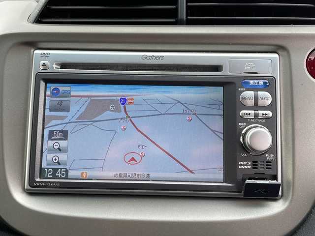ホンダ フィット ハイブリット スマート セレクション 岐阜県 2012(平24)年 11.6万km パール 社外ナビ　/ワンセグTV　/ETC　/バックカメラ　/前後ドライブレコーダー　/クルーズコントロール　/純正フロアマット　/ドアバイザー　/HIDライト　/オートライト　/衝突軽減ブレーキ