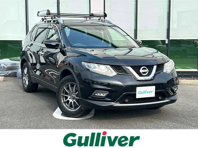 日産 エクストレイル ハイブリッド 20X エマージェンシーブレーキ 岐阜県 2017(平29)年 13.2万km ダイヤモンドブラック 登録時133605km/純正７インチナビ/クルーズコントロール/ETC/バックモニター/全方位カメラ/電動リアゲート/純正アルミホイール/衝突軽減システム/コーナーセンサー前後/プッシュスタート/スマートキー/オートライト/オートマチックハイビーム/キセノンライト