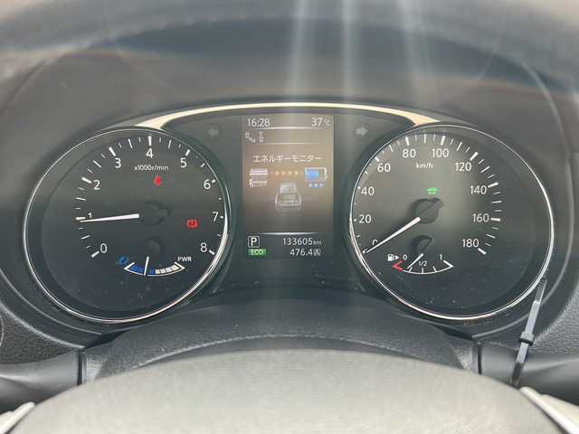 日産 エクストレイル ハイブリッド 20X エマージェンシーブレーキ 岐阜県 2017(平29)年 13.2万km ダイヤモンドブラック 登録時133605km/純正７インチナビ/クルーズコントロール/ETC/バックモニター/全方位カメラ/電動リアゲート/純正アルミホイール/衝突軽減システム/コーナーセンサー前後/プッシュスタート/スマートキー/オートライト/オートマチックハイビーム/キセノンライト
