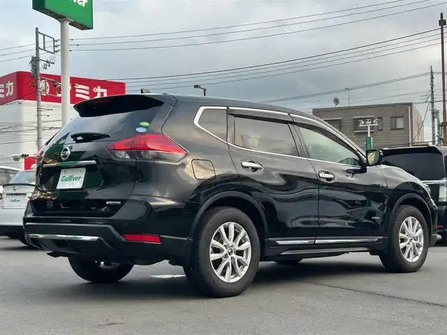 日産 エクストレイル ハイブリッド 20Xi 静岡県 2018(平30)年 7.2万km 黒 エンジンスタートボタン/保証書/取扱説明書/パワーステアリング/パワーウィンドウ/4WD/アイドリングストップ/スマートキー/オートエアコン/クルーズコントロール/プロパイロット/USB入力端子/ETC/全方位カメラ/純正ナビ（CD/DVD/BT/ワンセグ）/電動リアゲート/ドライブレコーダー前後/純正フロアマット/純正アルミホイール/ハーフレザー/全席シートヒーター/ABS/横滑り防止装置/ナイトビジョン/コーナーセンサー前後/オートライト/LEDヘッドライト/ダウンヒルアシストコントロール/Wエアバック/デジタルインナーミラー