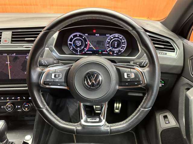 フォルクスワーゲン ティグアン TDI 4モーション Rライン ブラックスタイル 千葉県 2018(平30)年 4.8万km 黒 黒革シート　/純正ナビ　/３６０°カメラ　/ＡＣＣ　/デジタルメーター　/パワーシート　/シートヒーター　/電動リアゲート　/レーンアシスト　/サイドアシスト　/ＬＥＤヘッドライト　/ＥＴＣ